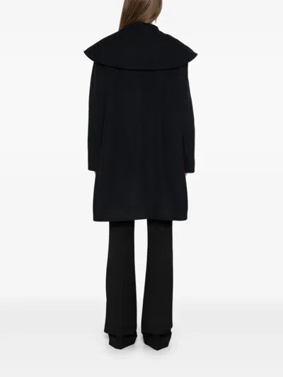 Saiid Kobeisy Single Breasted Coat In Black