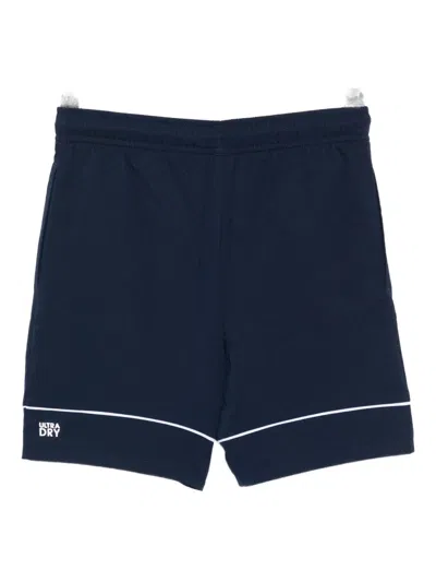 Lacoste Logo-print Shorts In Blue