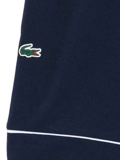 Lacoste Logo-print Shorts In Blue