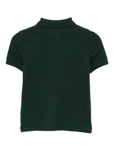 Lacoste Logo-embroidered Polo Shirt In Green