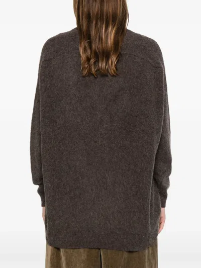 Avant Toi Round-neck Sweater In Brown