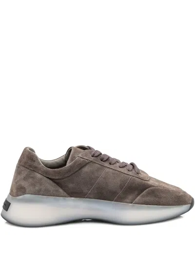 Fear Of God Taupe Suede Vintage Runner Sneakers In Brown