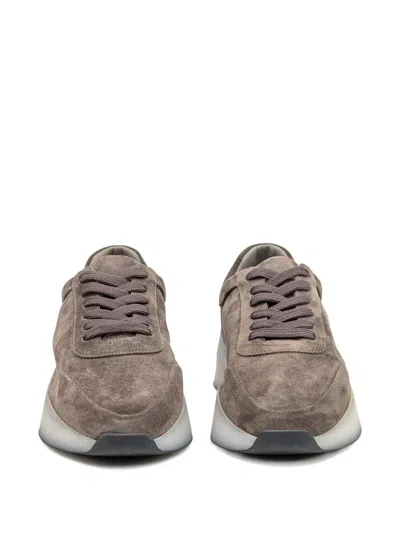 Fear Of God Taupe Suede Vintage Runner Sneakers In Brown