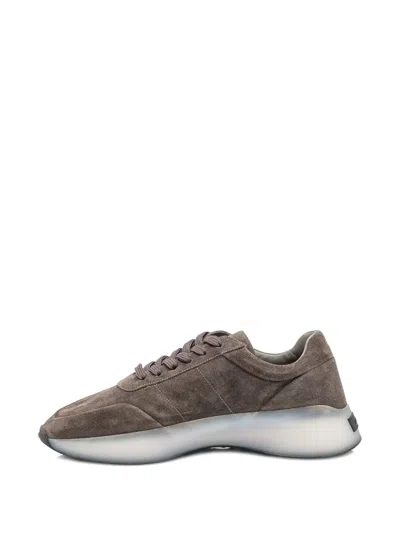 Fear Of God Taupe Suede Vintage Runner Sneakers In Brown