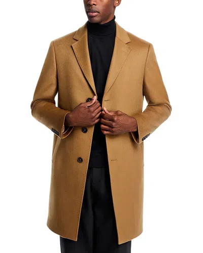 Cardinal Of Canada St. Pierre Cashmere Topcoat In Gold