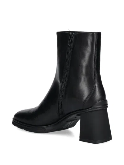 Vagabond Block-heel Ankle Boots In Black