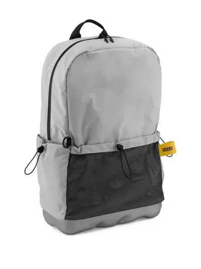 Crash Baggage Logo-detail Backpack In Gray