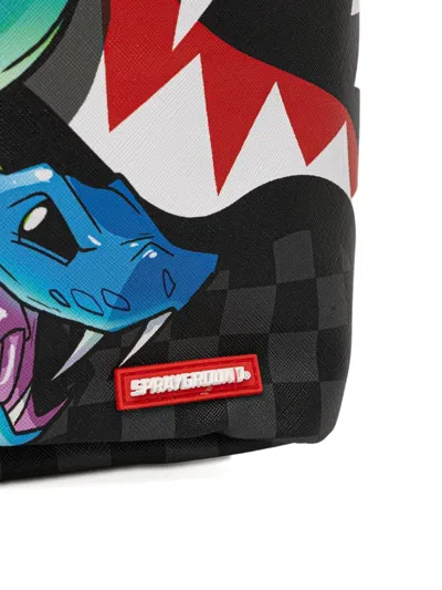 Sprayground Scooba Dooba Checked-pattern Backpack In Black