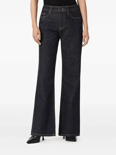 Allsaints Ember Sparkle Embellished Jeans In Blue