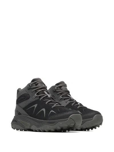 Merrell Perforated Panelled Sneakers In Black
