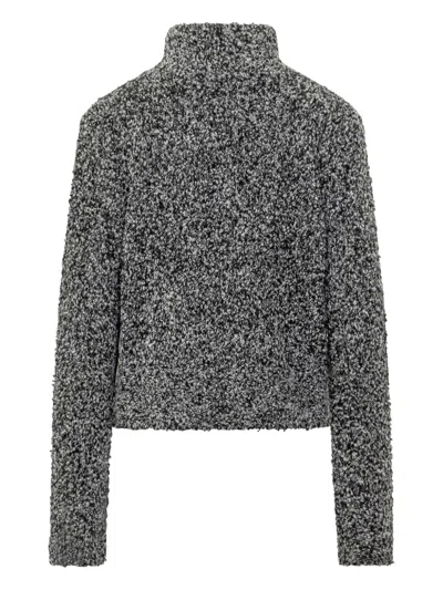 Ba&sh Carla Buttoned Cardigan In Gray