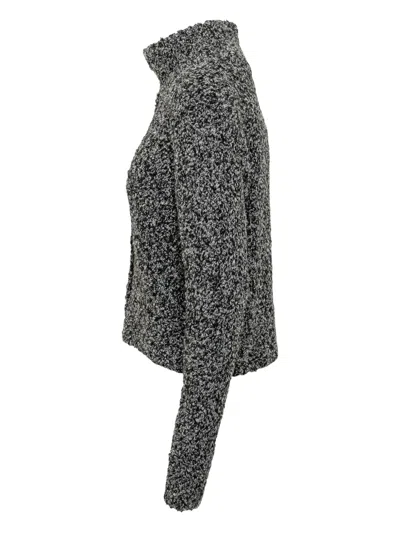 Ba&sh Carla Buttoned Cardigan In Gray