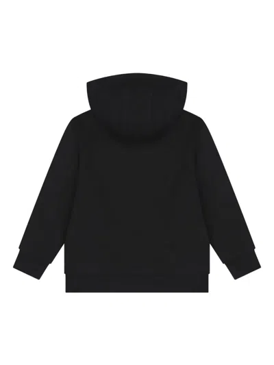 Ea7 Hooded Logo Tracksuit Set In Black