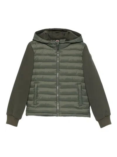 Colmar Hooded Quilted Jacket In Green