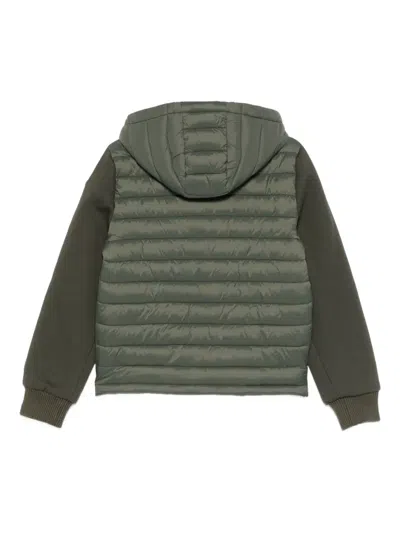 Colmar Hooded Quilted Jacket In Green