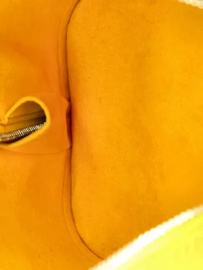 Pre-owned Louis Vuitton Alma Handbag Epi Leather Pm Satchel In Yellow