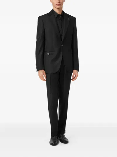 Billionaire Single-breasted Blazer In Black