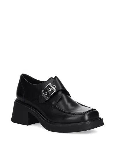 Vagabond 59mm Dorah Buckled Heeled Pumps In Black
