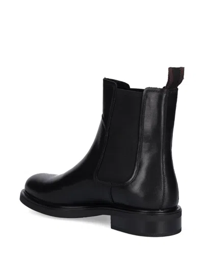 Vagabond 25mm Freya Elasticated Chelsea Boots In Black