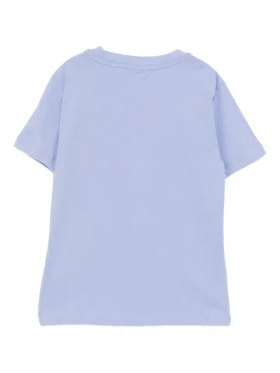 Lacoste Cotton T-shirt In Blue