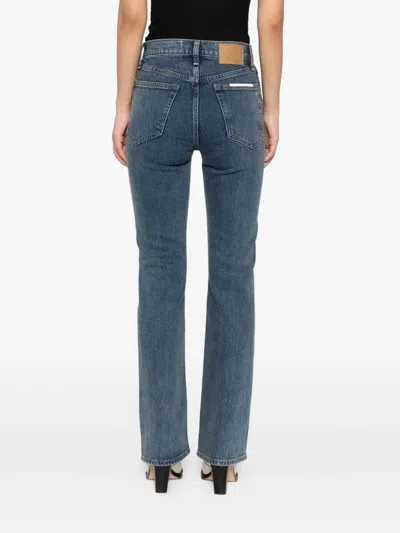 Rag & Bone Peyton High-rise Bootcut Jeans In Blue