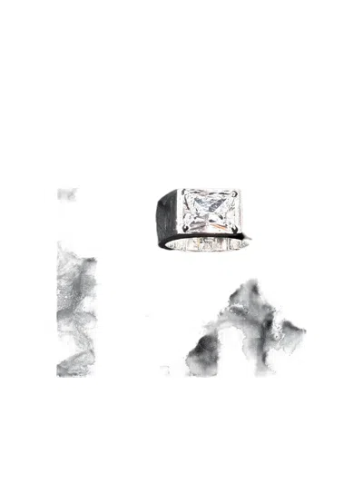 Hatton Labs Crystal-embellished Ring In Metallic