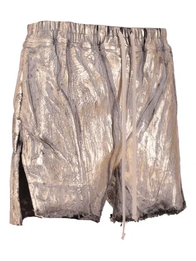 Rick Owens Drawstring Shorts In Multi