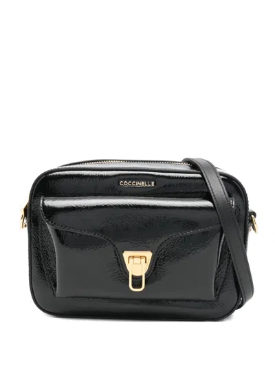 Coccinelle Small Beat Generation Satchel Bag In Black