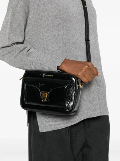 Coccinelle Small Beat Generation Satchel Bag In Black