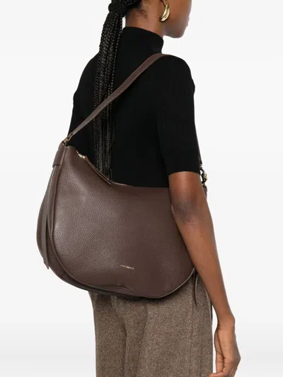 Coccinelle C-easy Tote Bag In Brown