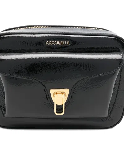 Coccinelle Small Beat Generation Satchel Bag In Black