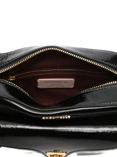 Coccinelle Small Beat Generation Satchel Bag In Black