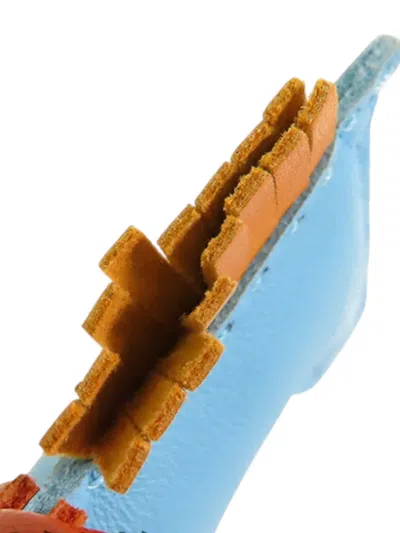 Pre-owned Hermes 2017 Milo Lambskin Grigri Rodeo Horse Bag Charm Pm Key Chain In Orange