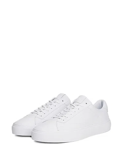 Tommy Hilfiger Basket Sneakers With Perforated Details In White