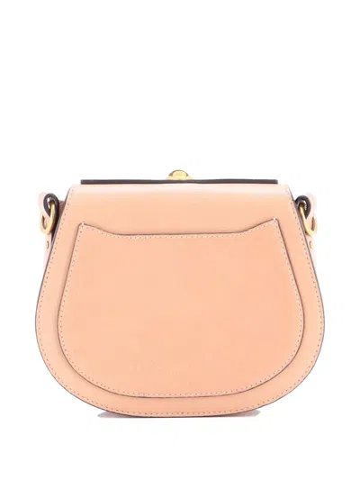 Pre-owned Chloé Nile Leather Small Crossbody Bag In Neutral