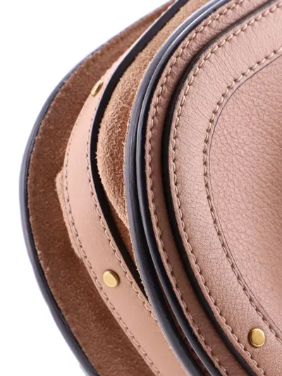 Pre-owned Chloé Nile Leather Small Crossbody Bag In Neutral