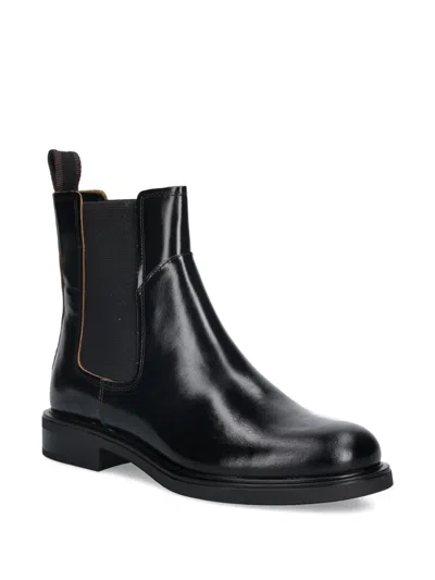Vagabond 25mm Freya Pull-tab Chelsea Boots In Black