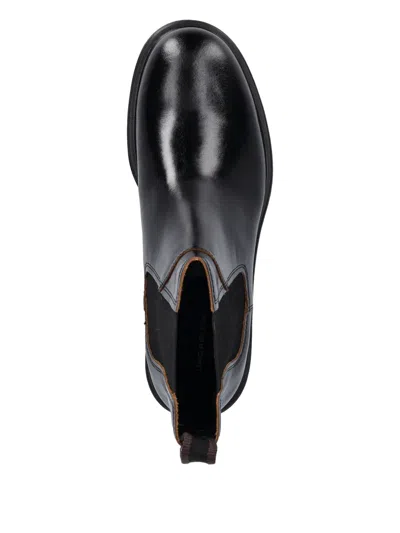 Vagabond 25mm Freya Pull-tab Chelsea Boots In Black