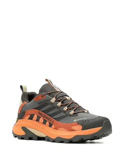 Merrell Moab Speed 2 Panelled Sneakers In Gray