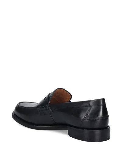 Vagabond Steven Strap Loafers In Black