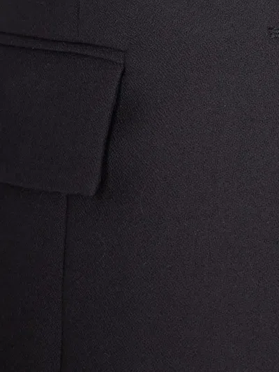 Marella Collar Sleeveless Jacket In Black