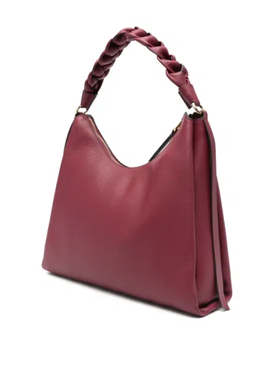 Coccinelle Medium Boheme Tote Bag In Red