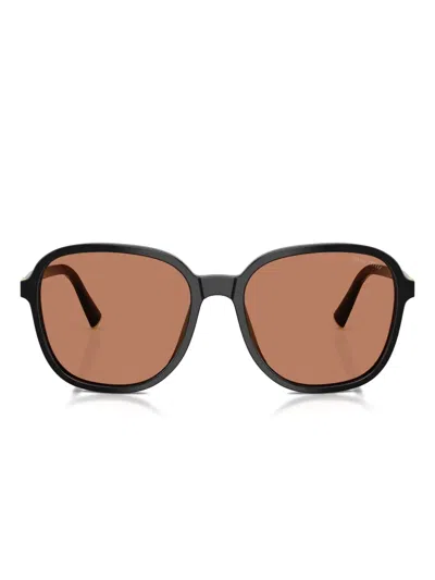 Miu Miu Woman Sunglass Mu B01sf In Brown