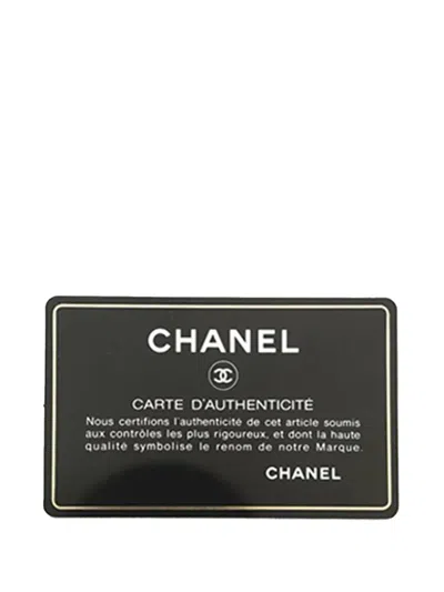 Pre-owned Chanel 2018-2019 Patent Round As Earth Bag Satchel In Black