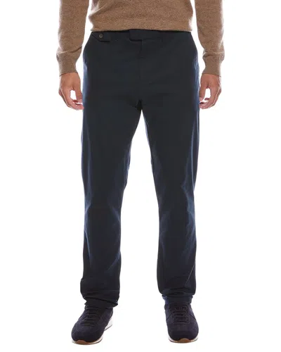 Ted Baker Slim Fit Textured Chino Trouser In Blue