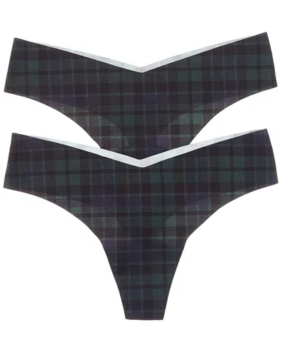 Commando ® 2pk Printed Thong In Green