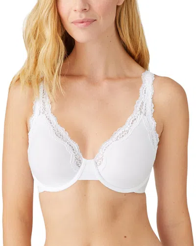Wacoal Softy Styled Underwire Full Coverage Bra In White