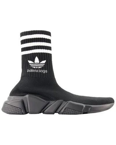 Balenciaga Speed Lt Adidas Sneakers In Black