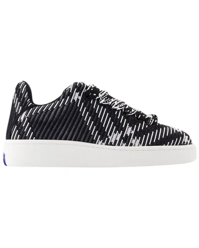 Burberry Lf Box Knit Sneakers In Multi