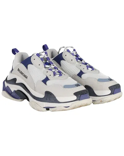 Balenciaga Women's Polyurethane Triple S Sneaker (authentic Pre-loved) In Multi